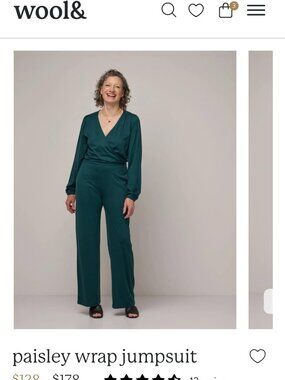 XXL Wool& Paisley Jumpsuit